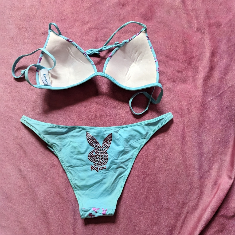 Confezione 2 Slip Donna Playboy - Morbidi In Cotone Ed Elastan - Taglie S, M, L